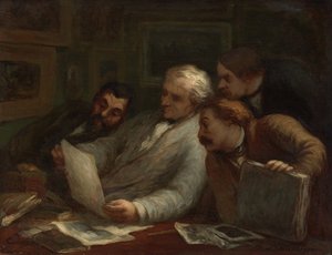 The Print Collectors, c.1860-63