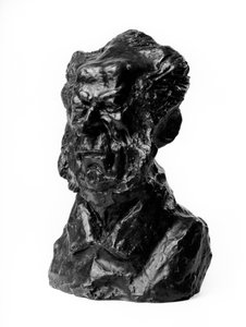 The busts loads of the Celebrites du Juste Milieu Caricature by Baron Jacques Antoine Adrien Delort (1773-1846), general and deputy. The mocking. Sculpture by Honore Daumier (1808-1879) 19th century