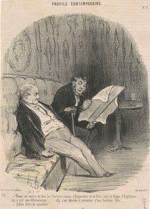 Hold in the Midst of ...Upheavals... by Honoré Daumier