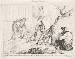 Political Traps by Honoré Daumier