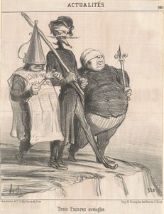 Three Poor Blind Men by Honoré Daumier