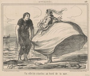 An Effect of Crinoline by the Sea