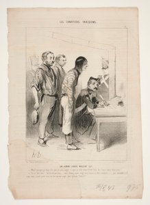 A Man Saved Despite Himself by Honoré Daumier