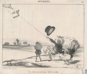 A Service... Not Easy to Render by Honoré Daumier