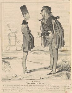 A Sleeping Gold Mine by Honoré Daumier