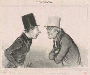 You Reason Like a Duck! by Honoré Daumier