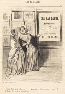Just Look a Little, Ismenie!... by Honoré Daumier