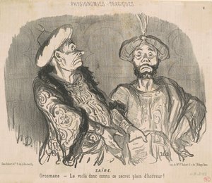 Zaïre by Honoré Daumier