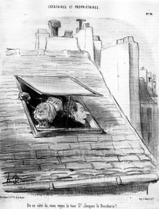 From This Side, You See the St. Jacques Tower the Boucherie!... , Taken from 