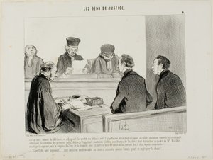 The Court, having weighed the evidence and apportioned the advantage accruing from the dereliction, abrogates the appeal and all similar procedures, discharges the appellant and amends the judgement of the lower Court in respect to the costs of the respons by Honoré Victorin Daumier