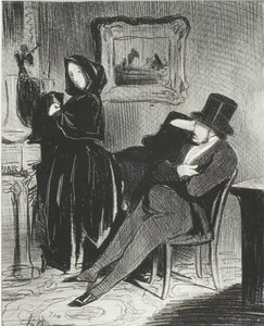 Each Time I Take You to the Opera Ball, Plate Four from Paris l