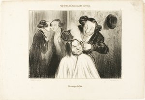 Fire!, plate 35 from Types Parisiens