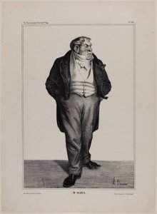 Mr. Baill.., plate 312 from Célébrités de la Caricature