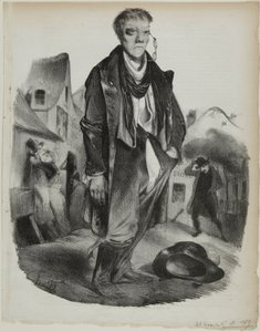 The Drunkard by Honoré Victorin Daumier