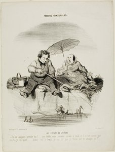 The Pleasures of Fishing. You are always in such a rush - Good God, we only just got here at noon and it is now only a quarter past five - Just give me a little more time, I am sure I