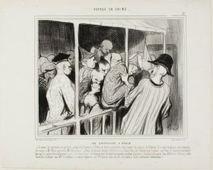 Theater Plays in Beijing by Honoré Victorin Daumier