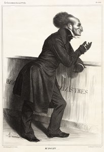Adolphe Jollivet by Honoré Daumier