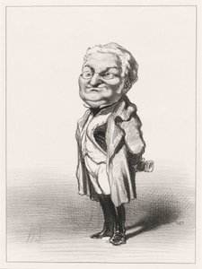 Adolphe Thiers by Honoré Daumier
