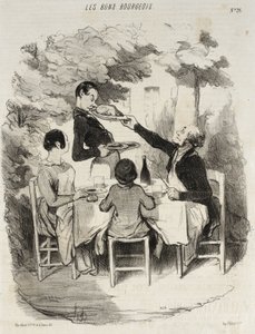 Ah! It is fresh...Ah! It is fresh... by Honoré Daumier