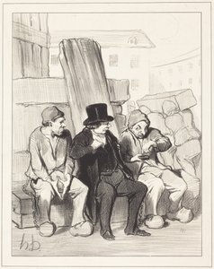 So then, my friend, at twenty-two years... by Honoré Daumier