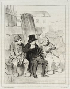 So then, my friend, at twenty-two you had already killed three men... by Honoré Daumier
