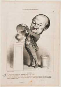 Altaroche by Honoré Daumier