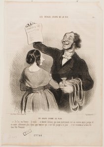 Another Great Man by Honoré Daumier