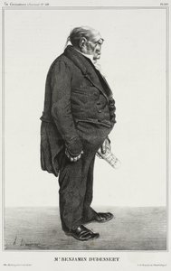 Benjamin Dudessert by Honoré Daumier