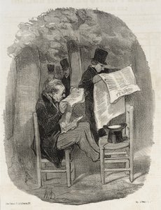 What the Bourgeois Agreed to Call a Little Distraction by Honoré Daumier
