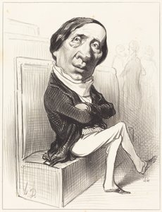 Charles Dupin by Honoré Daumier