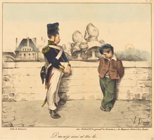 God, Did I Love That Being by Honoré Daumier