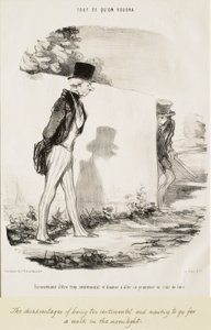 Downside of being too sentimental... by Honoré Daumier