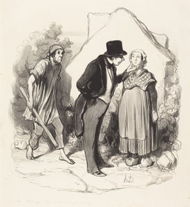 Would Your Husband Be Jealous... by Honoré Daumier