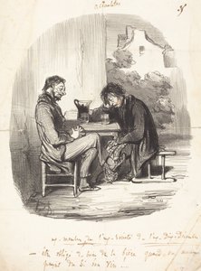Former members of the former Society of the former Tenth of December by Honoré Daumier