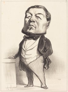 F.J. Ducoux by Honoré Daumier