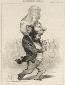 Ferdinand Favre by Honoré Daumier