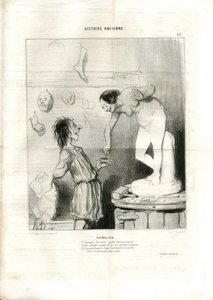 Illustration by Honore Daumier in Le Charivari by Honoré Daumier
