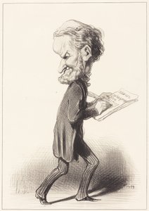 J. Antoine Taschereau by Honoré Daumier