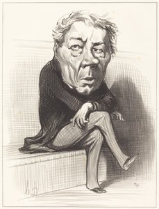 J. Marie Joseph Deville by Honoré Daumier