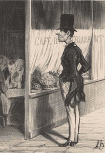 I Have Three Pennies by Honoré Daumier