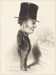Jean Charles Besnard by Honoré Daumier