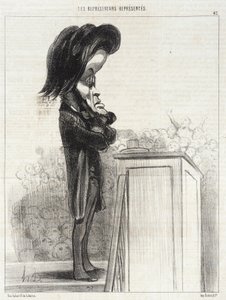 Jules Favre by Honoré Daumier