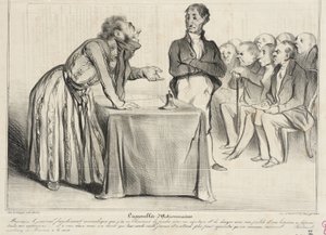 The Assembly of Shareholders by Honoré Daumier