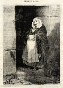 The Walker by Honoré Daumier