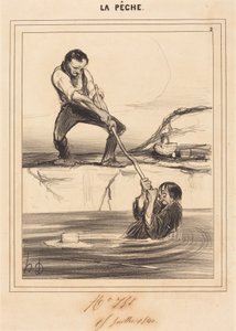 Le Barbillon Draws... by Honoré Daumier