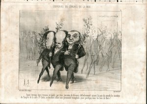Le Charivari by Honoré Daumier