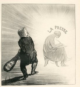 Le Charivari, Satirical in Black & White by Honoré Daumier