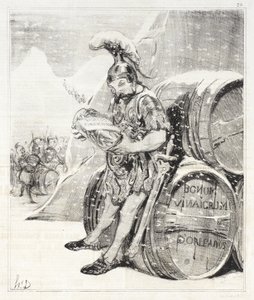 The Passage of Hannibal by Honoré Daumier