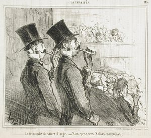 The Triumph of Barley Sugar by Honoré Daumier