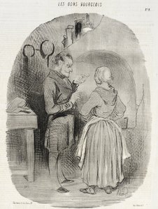 Les Bons Bourgeois (first series of prints) by Honoré Daumier